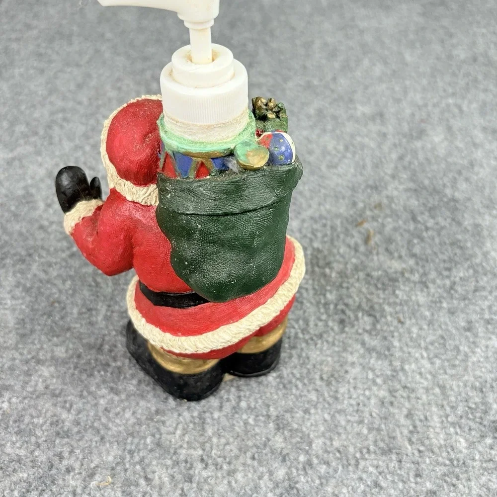 Vintage Y2K Santa Claus Soap Dispenser Christmas Decor Carolina Pottery‎ Resin